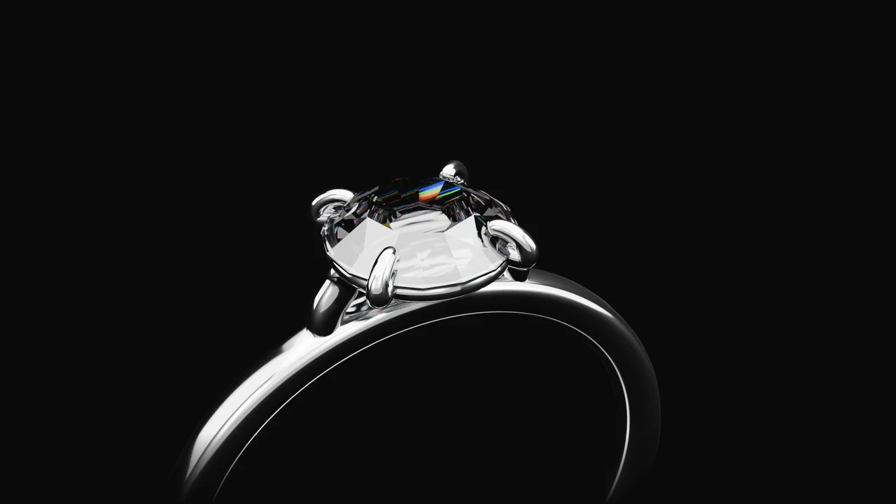 The four claws and the crown of the stone, close